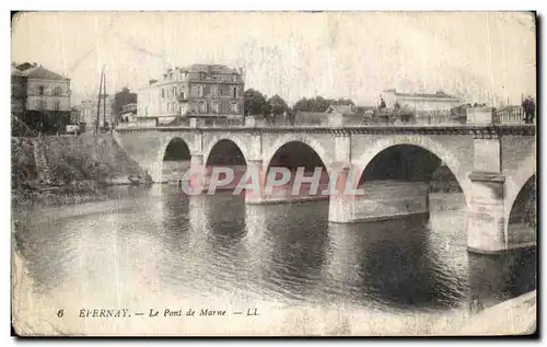 Cartes postales Epernay Le Pont de Marne