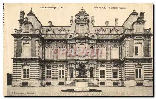 Cartes postales Epernay Chateau Perrier