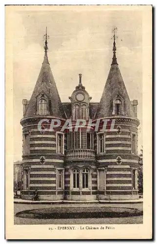 Cartes postales Epernay Le Chateau de Pekin