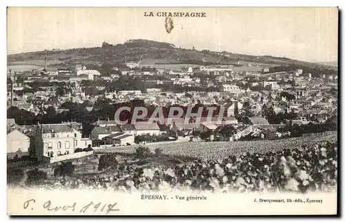 Cartes postales Epernay Vue Generale