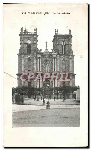 Cartes postales Vitry Le Francois La Cathedrale