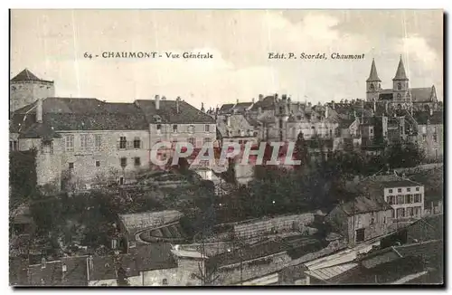 Cartes postales Chaumont Vue Viaduc Generale