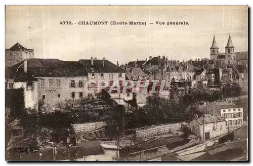 Cartes postales Chaumont Vue Generale