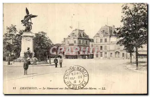 Ansichtskarte AK Chaumont Le Monument aux Enfants de la Haute Marne