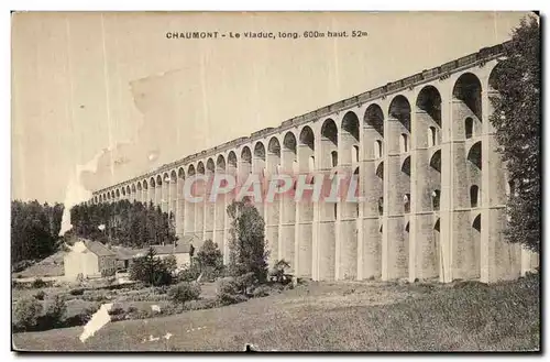 Cartes postales Chaumont Le viaduc