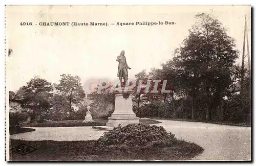 Cartes postales Chaumont Square Philippe le Bon