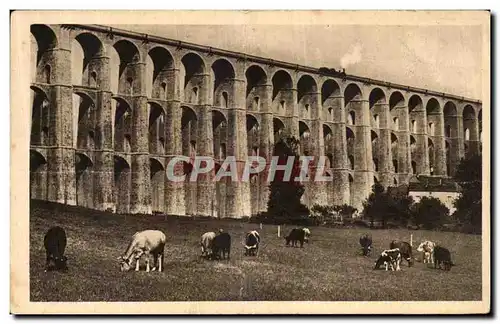 Cartes postales Chaumont Le Viaduc Vaches