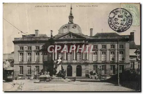 Cartes postales Chalons Sur Marne L Hotel De Ville