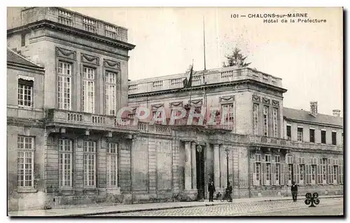 Cartes postales Chalons Sur Marne Hotel de la Prefecture