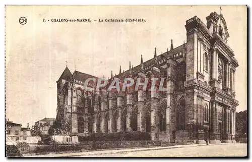 Cartes postales Chalons Sur Marne La Cathedrale