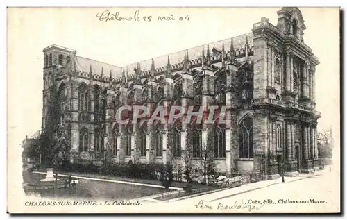 Cartes postales Chalons Sur Marne La Cathedrale