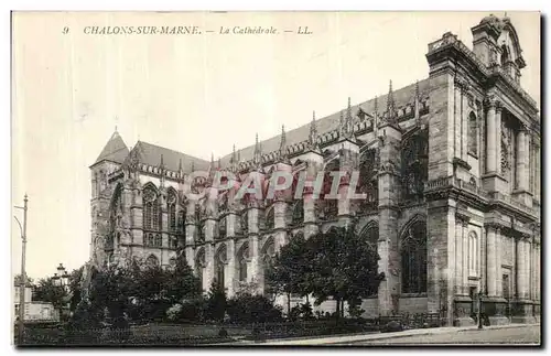 Cartes postales Chalons Sur Marne La Cathedrale