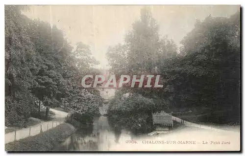 Cartes postales Chalons Sur Marne Le Petit Jard