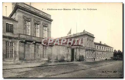 Cartes postales Chalons Sur Marne La Prefecture