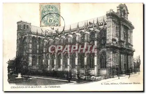 Cartes postales Chalons Sur Marne La Cathedrale