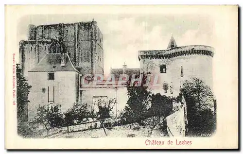 Cartes postales Loches Chateau de