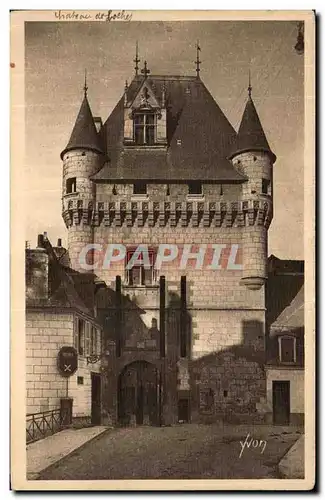 Cartes postales Loches Chateau de La Porte des Cordeliers