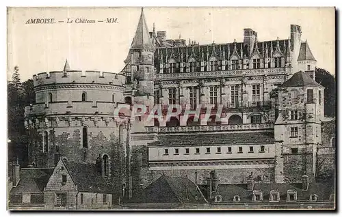 Cartes postales Amboise Le Chateau