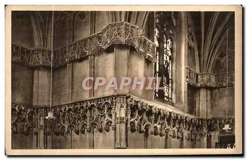 Ansichtskarte AK Amboise Le Chateau Interieur de la Chapelle Saint Hubert