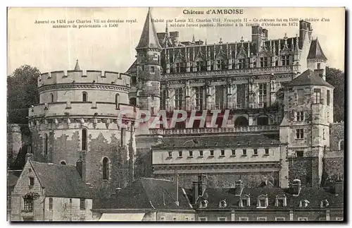 Cartes postales Amboise Le Chateau