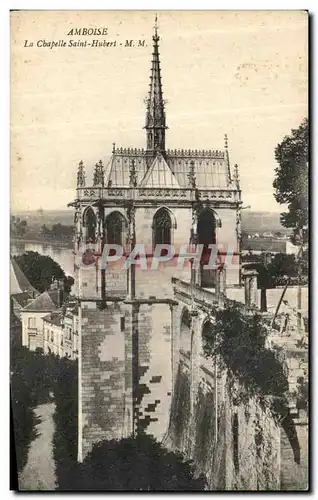 Ansichtskarte AK Amboise Chapelle Saint Hubert