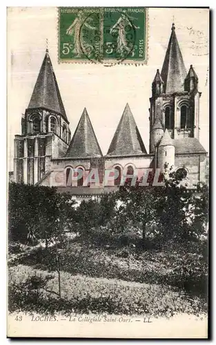 Cartes postales Amboise La Collegiale Saint Ours