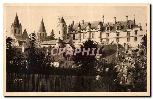 Cartes postales Loches Les Chateaux De La Loire Chateau