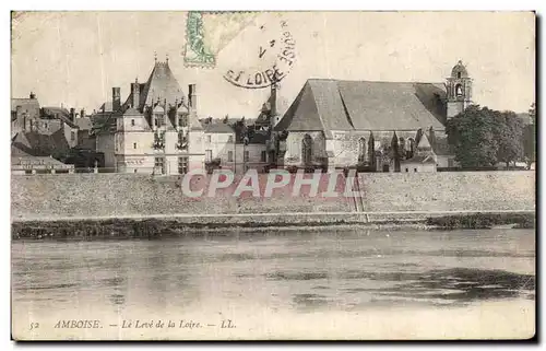 Cartes postales Loches Le Leve de la Loire