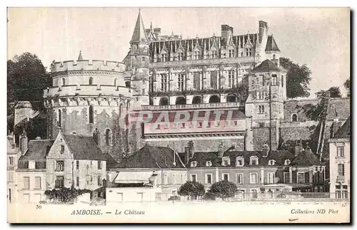 Cartes postales Amboise Le Chateau