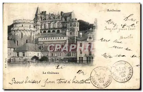 Cartes postales Amboise Le Chateau