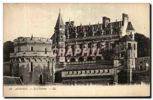 Cartes postales Amboise Le Chateau