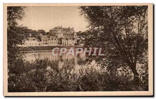 Cartes postales Amboise Vue sur Le Chateau