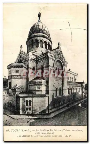 Cartes postales Tours La Basilique St Martin