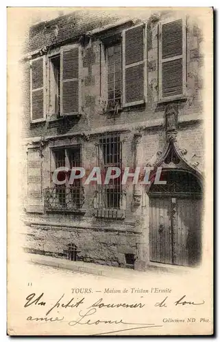 Cartes postales Tours Maison de Tristan L Ermite