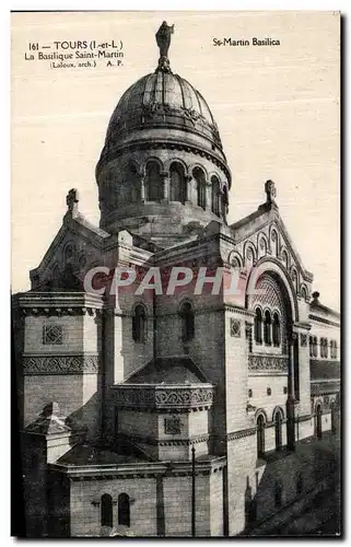 Cartes postales Tours La Basilique Saint Martin