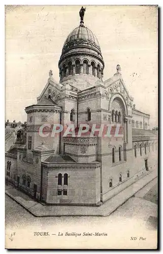 Cartes postales Tours LA Basilique Saint Martin