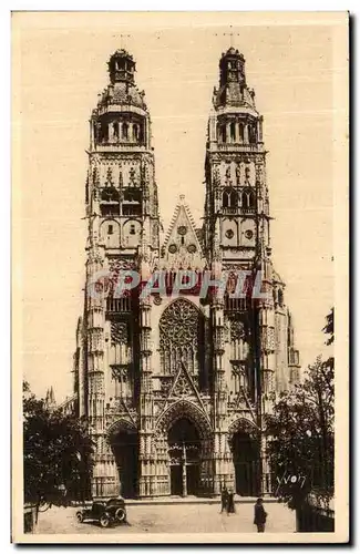 Cartes postales Tours La Cathedrale St Gatien