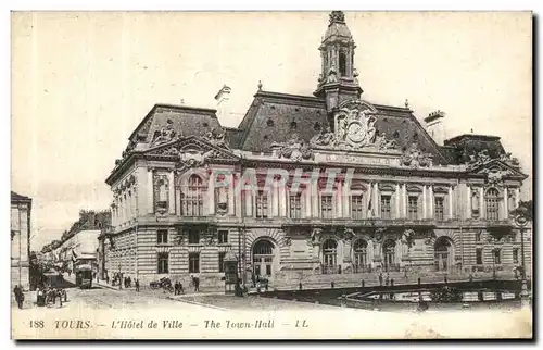 Cartes postales Tours L Hotel de Ville