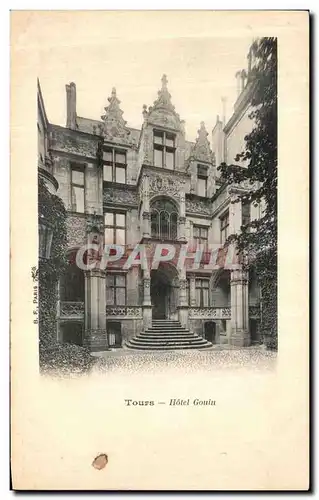 Cartes postales Tours Hotel Gouin