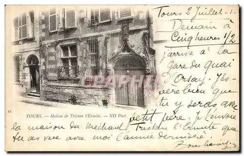 Cartes postales Tours Maison de Tristan L Ermite