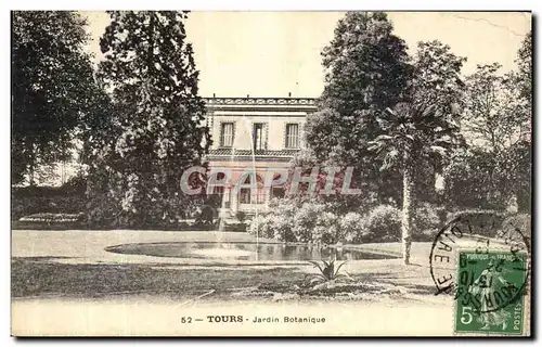 Cartes postales Tours Jardin Botanique