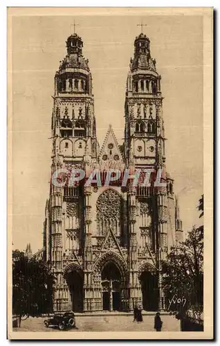 Cartes postales Tours La Cathedrale St Gatien