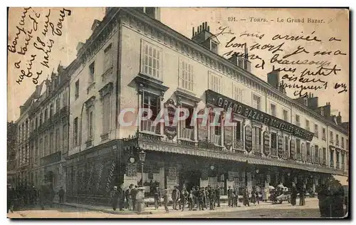 Cartes postales Tours La Grand Bazar
