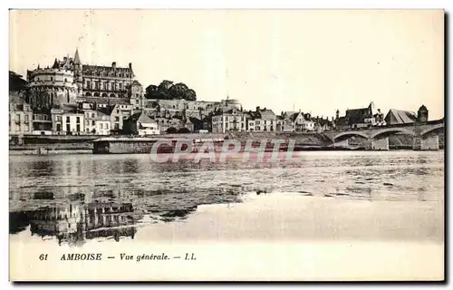 Cartes postales Amboise Vue Generale