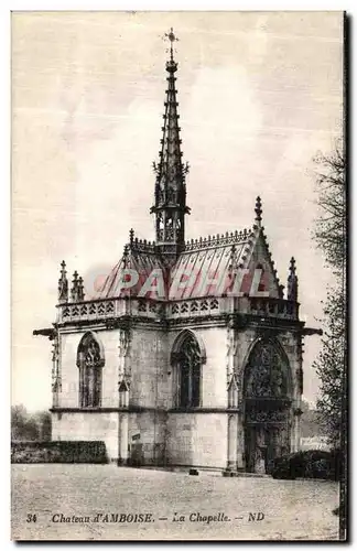 Cartes postales Amboise Le Chapelle