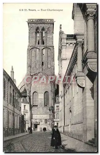 Cartes postales Tours Tour Charlemagne