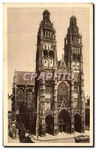 Cartes postales Tours La Cathedrale St Gatien