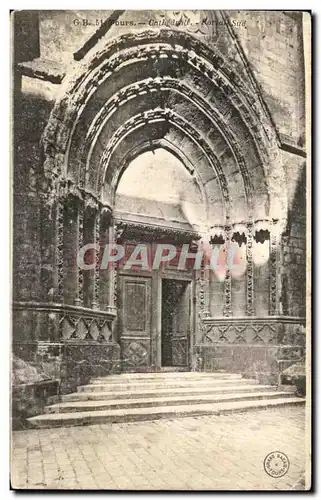 Cartes postales Tours Cathedrale Portail Sud