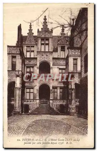 Cartes postales Tours L Hotel Gouin