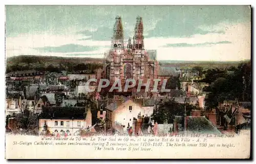 Cartes postales Tours Cathedrale Saint Gatien